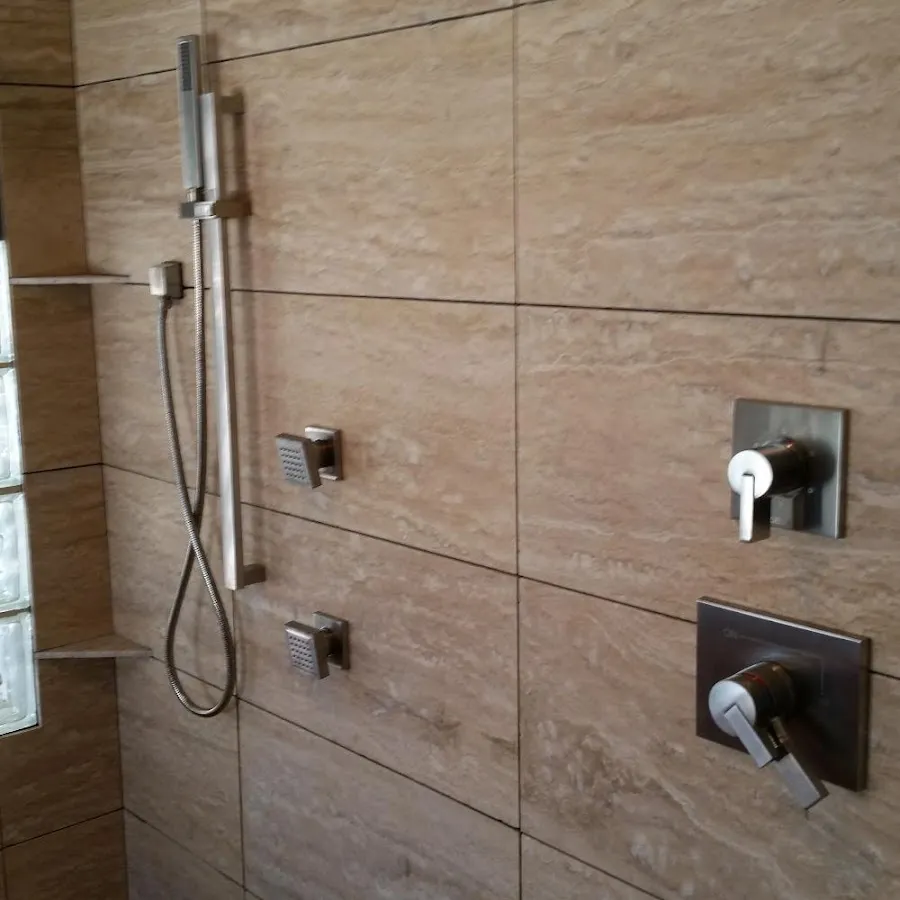 Shower fixture installation for Water Heater Installation in Clay